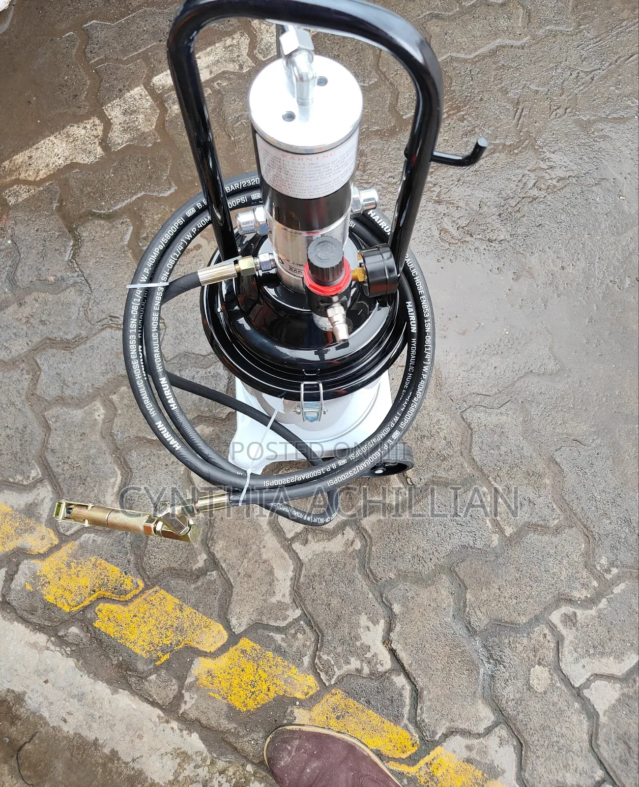 Pneumatic Grease Bucket 13kgs