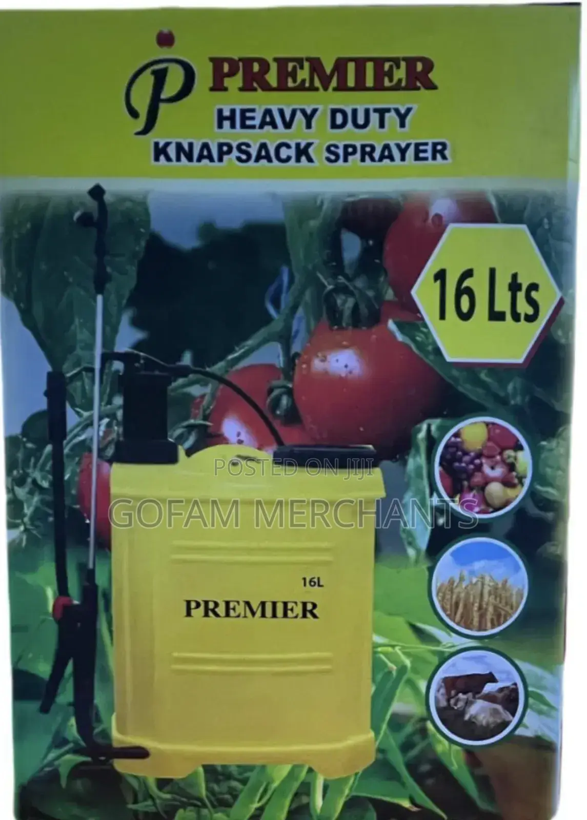 Premier Heavy Duty Manual Knapsack Sprayer