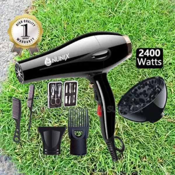 Nunix Hd-77c Professional Hair Dryer Fast Drying and Salon Performance