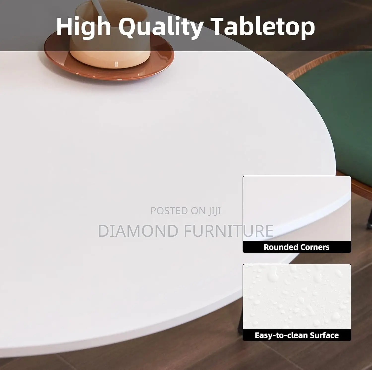 Home/Office Furniture; Modern Round Eames Style Dining Table