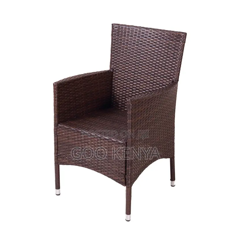 Outdoor Dining Set; 4-Piece Outdoor Rattan Dining Set With Glass Table