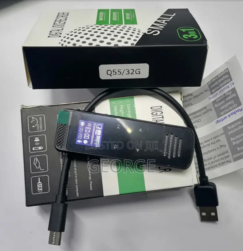 Touch Screen Digital Audio Voice Recorder 16gb Recording Device