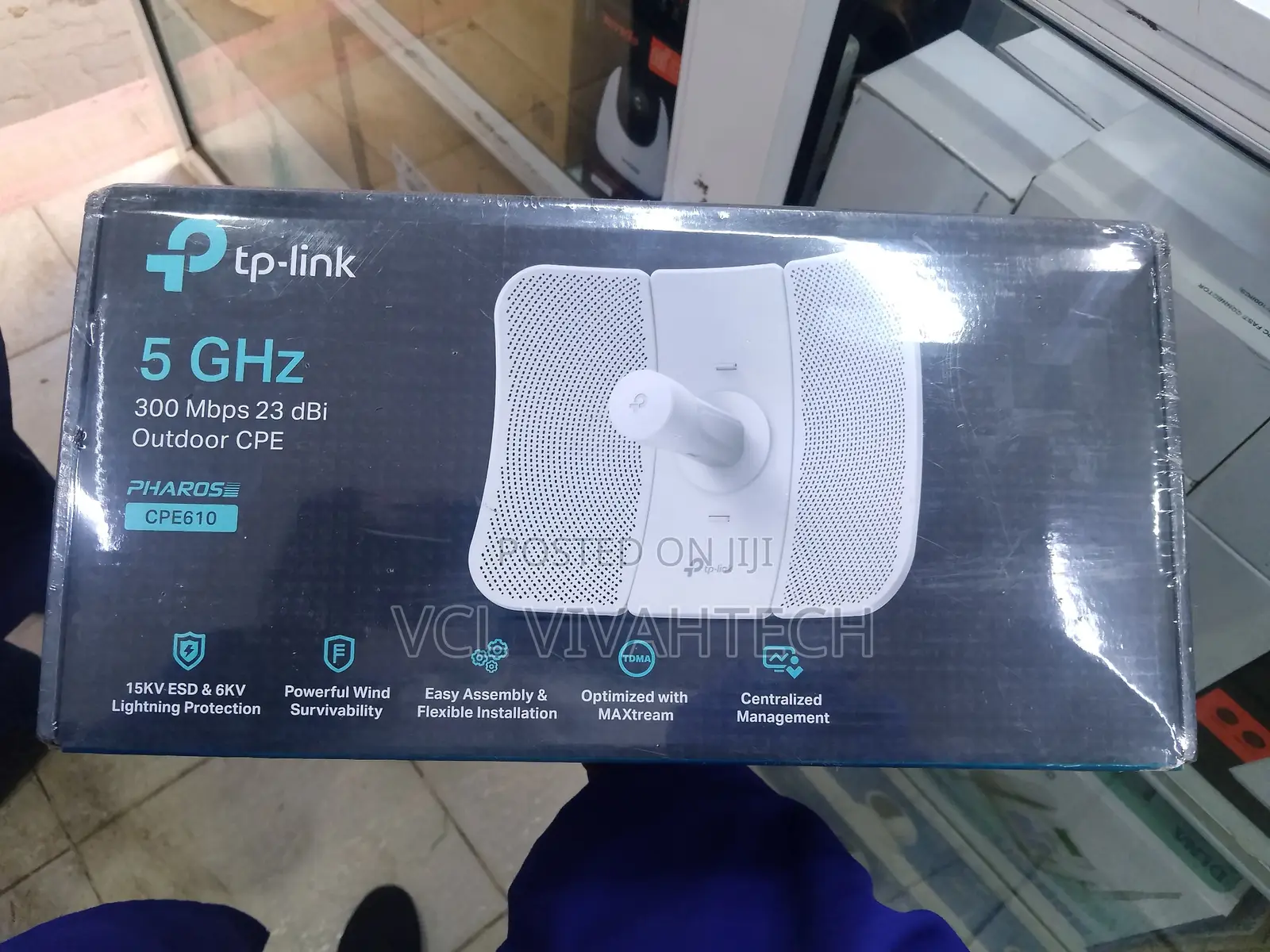 Tp-Link Cpe610 5ghz 300mbps 23dbi Outdoor Cpe610