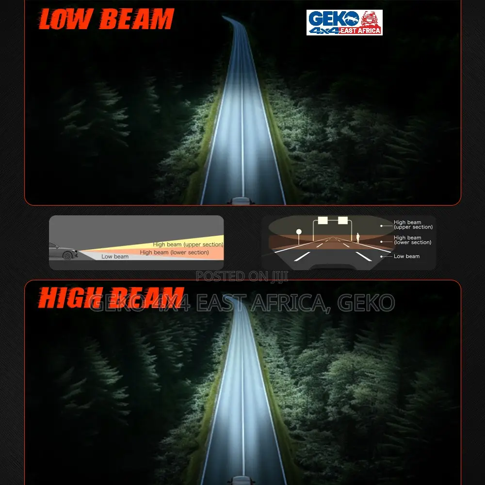 Brightest Anti Glare 120w Overland 9 Inch Spotlights (Pair)