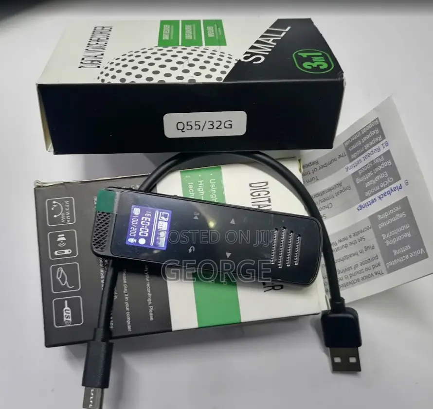 Quality Mini Touch Screen Audio Voice Recorder64gb R0