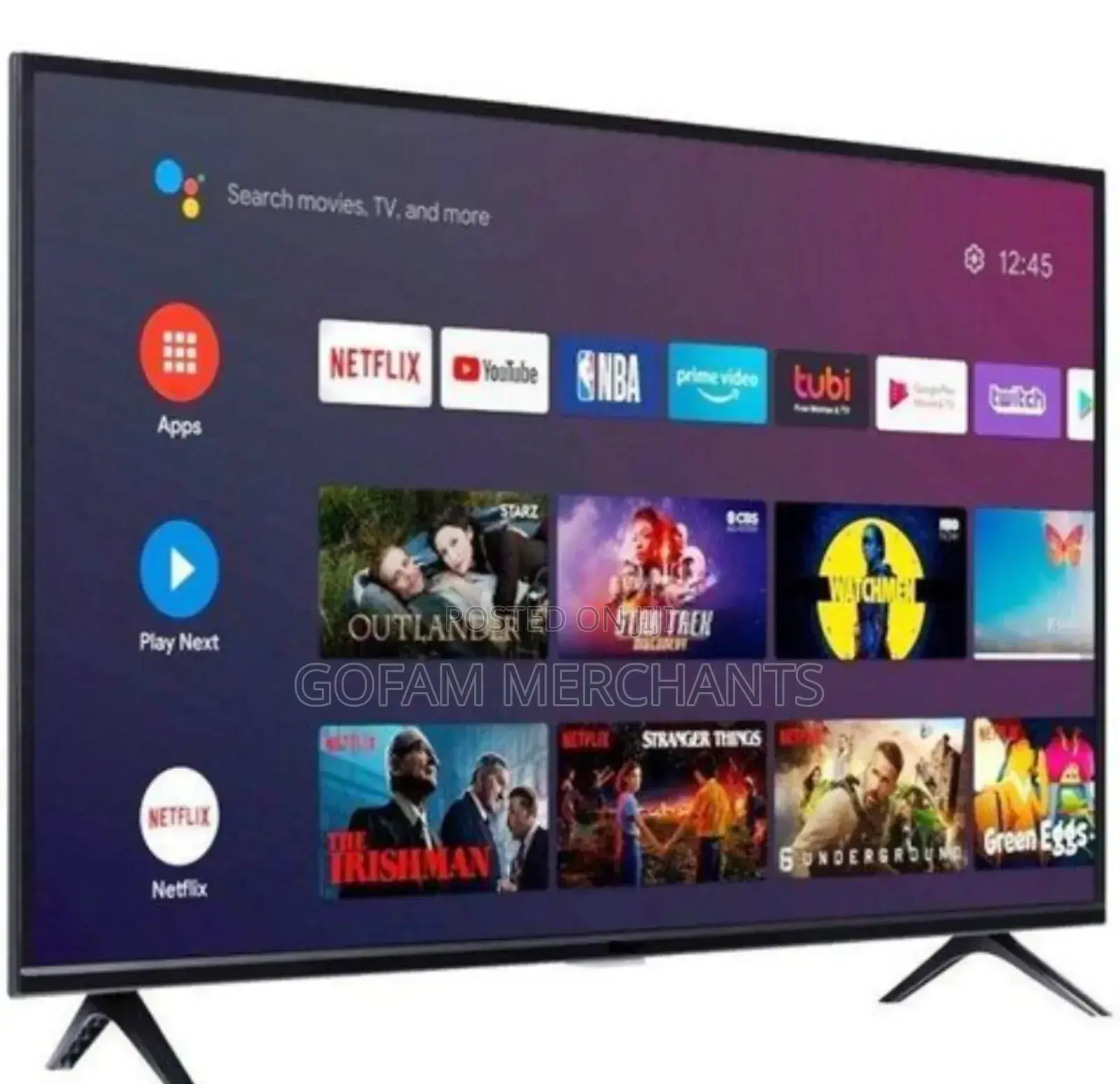 Solarmax 43"Frameless Smart Tv
