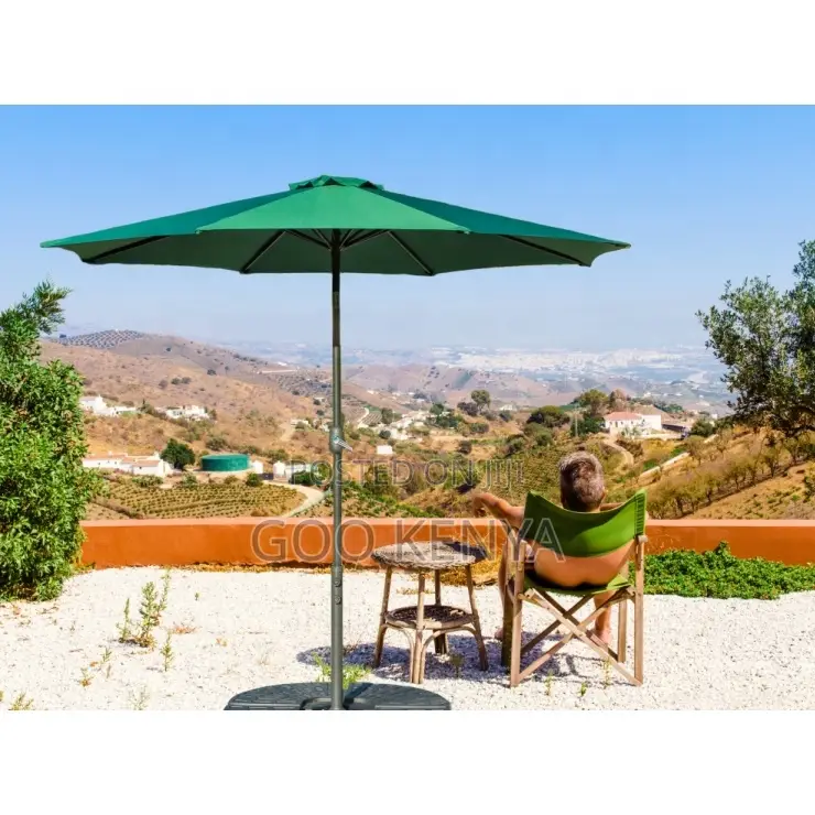 Garden Sun Umbrella; Garden Patio Parasol for Outdoor Shading