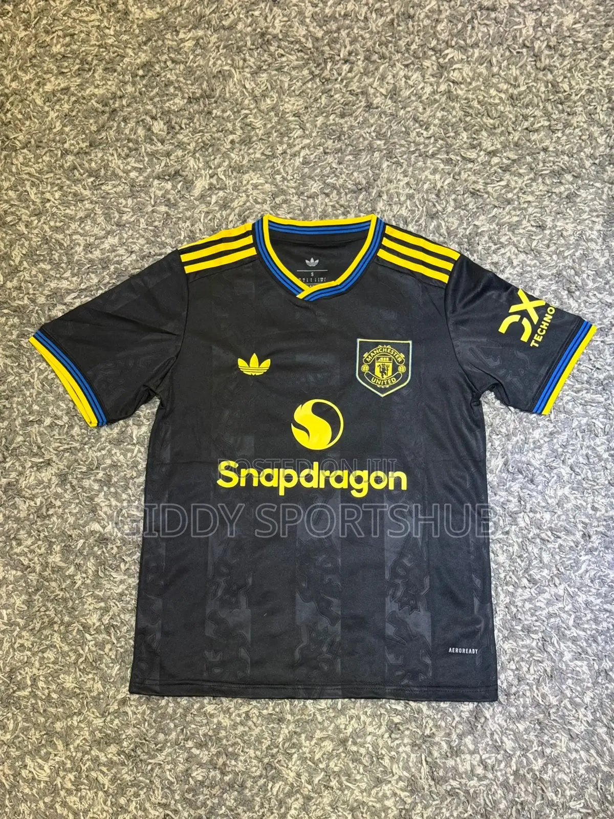 Manchester United 2024/25 Black Away Jersey