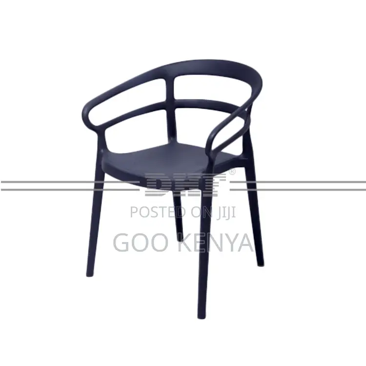 Garden Chair; Heavy-Duty Stackable Plastic Event Chair
