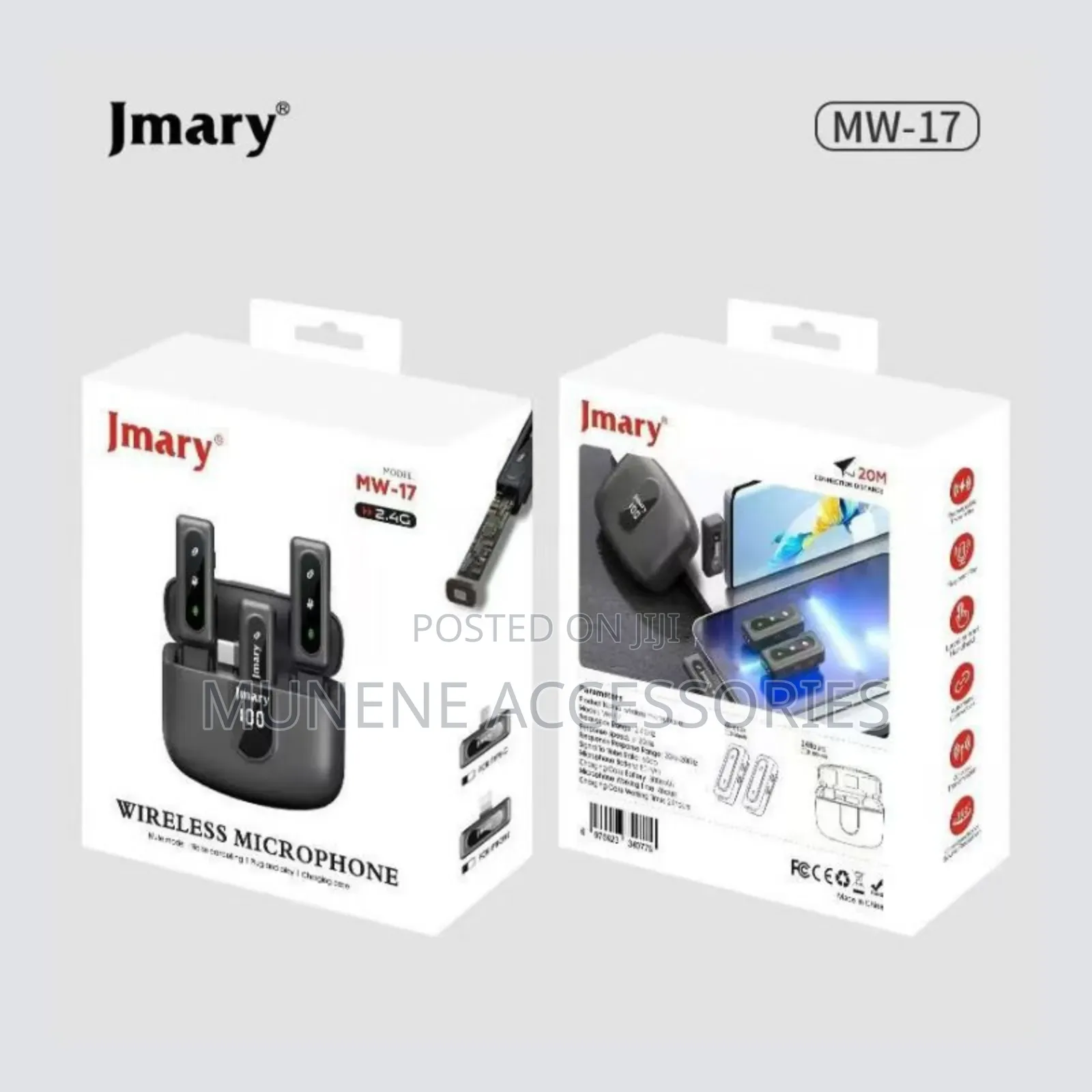 Jmary Mw-17 True Noise Cancellation Wireless Dual Microphone Type-C