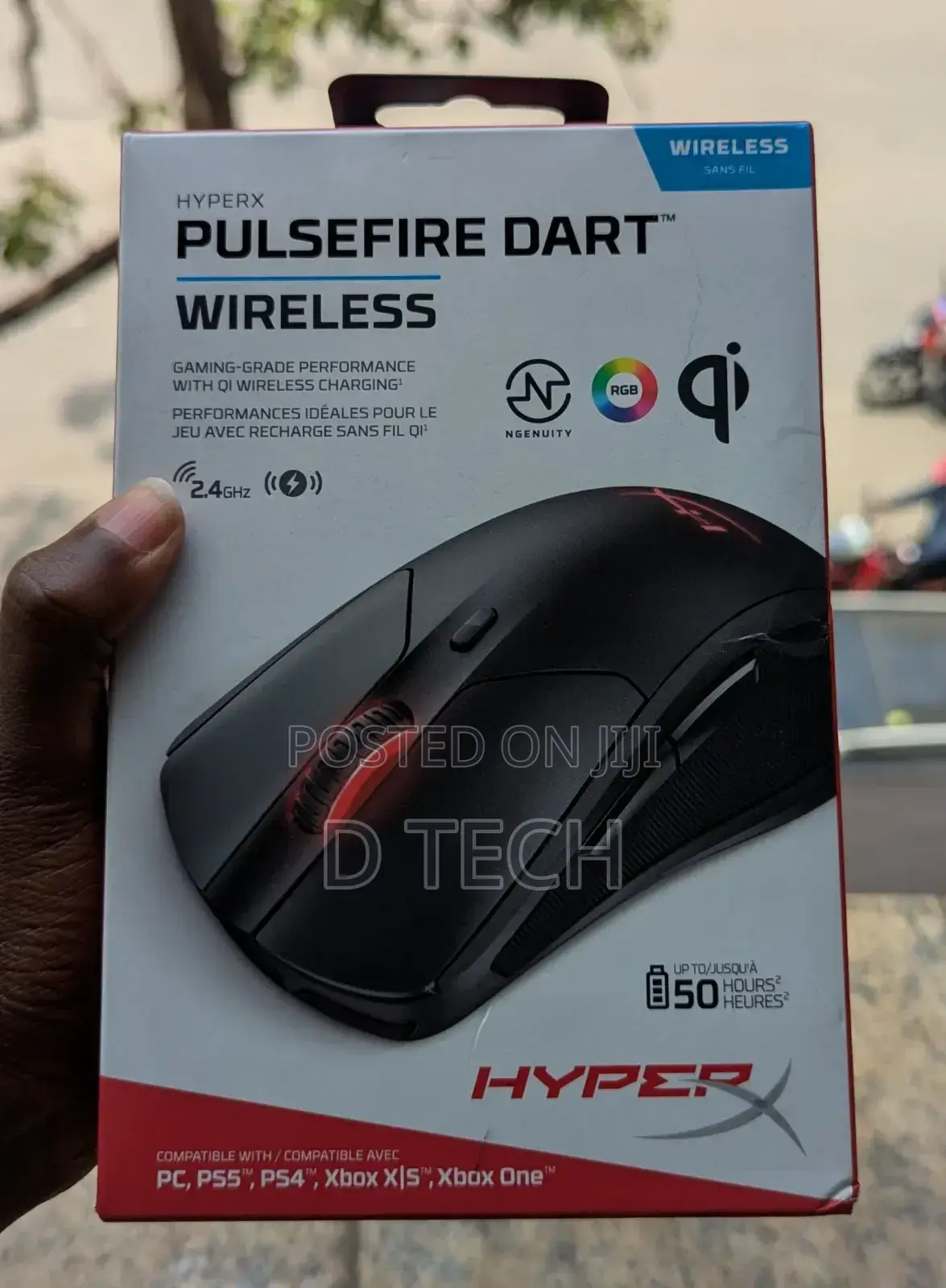 Hyperx Pulsefire Dart Wireless Gaming Mouse
RGB