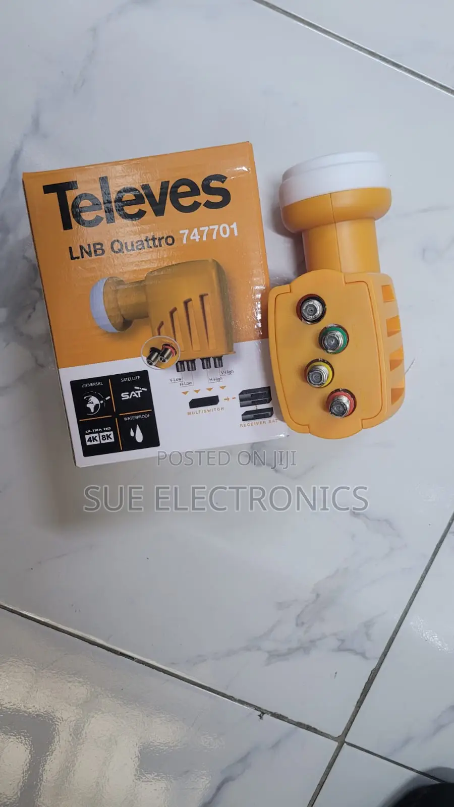 Quattro LNB Televes