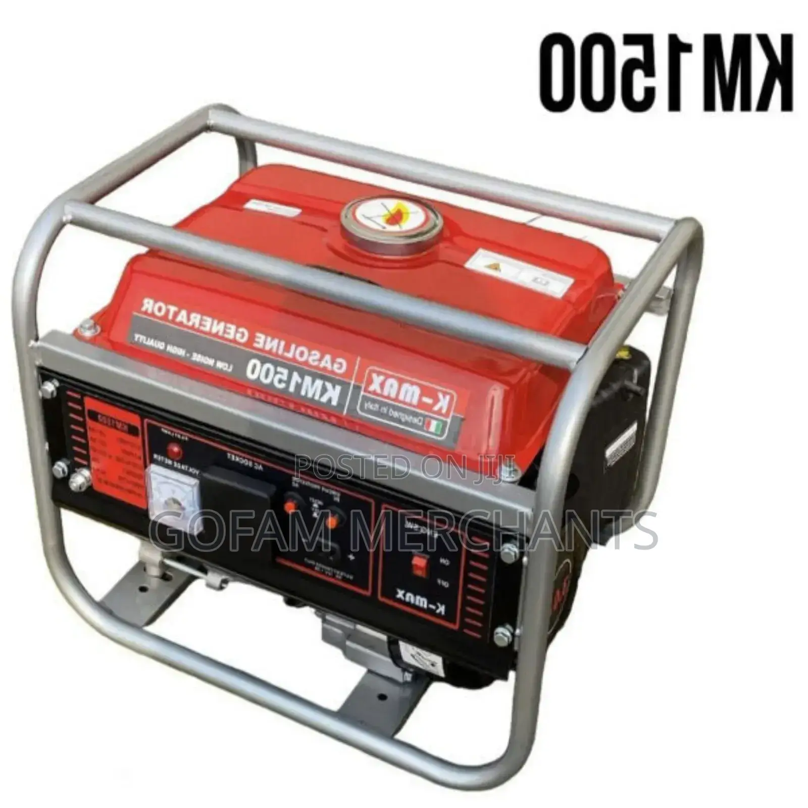 Kmax 1.2kw Petrol Generator 5l Tank Dc And Ac Output
