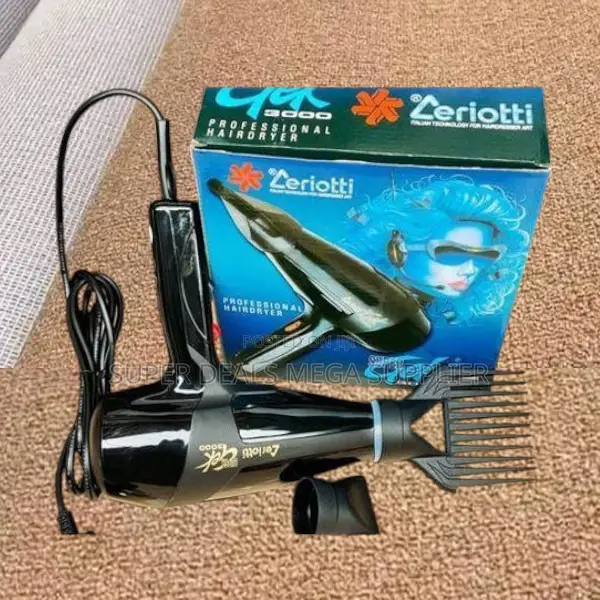Cerriote Hair Blow Dryer Ergonomic Handle for Easy Styling Control