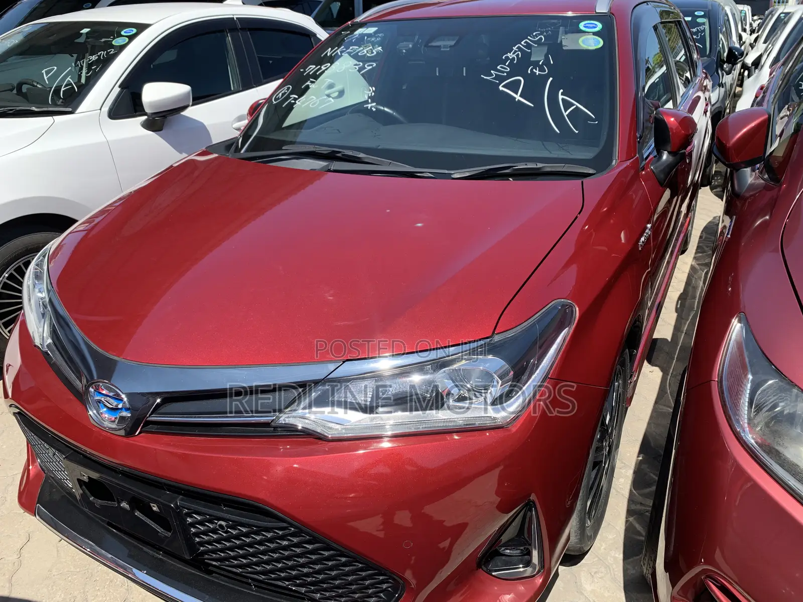 Toyota Corolla Fielder 1.5 Hybrid FWD 2018 Red