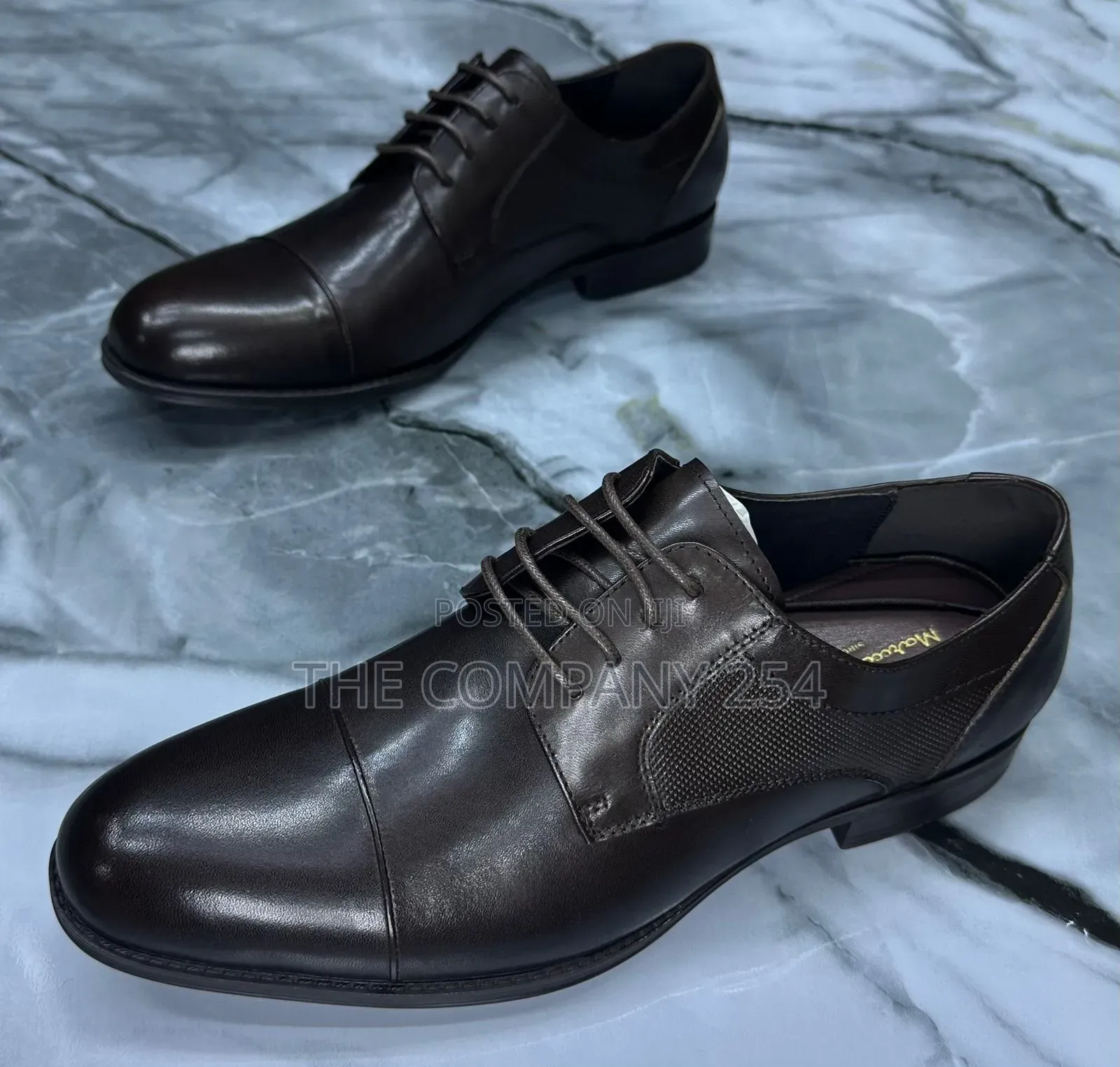 Quality Casual Leather Low Cut Official Loafer Laced Shoes