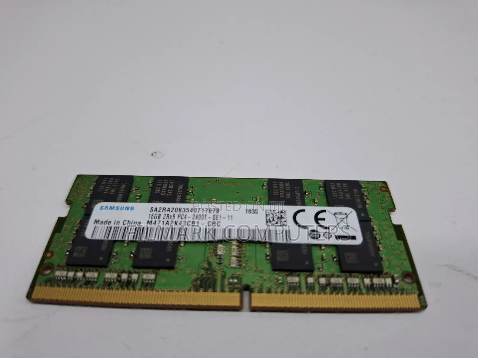 Samsung 16gb Ddr4 2400mhz 2rx8 Pc4-2400t 260 Pin Sodimm
