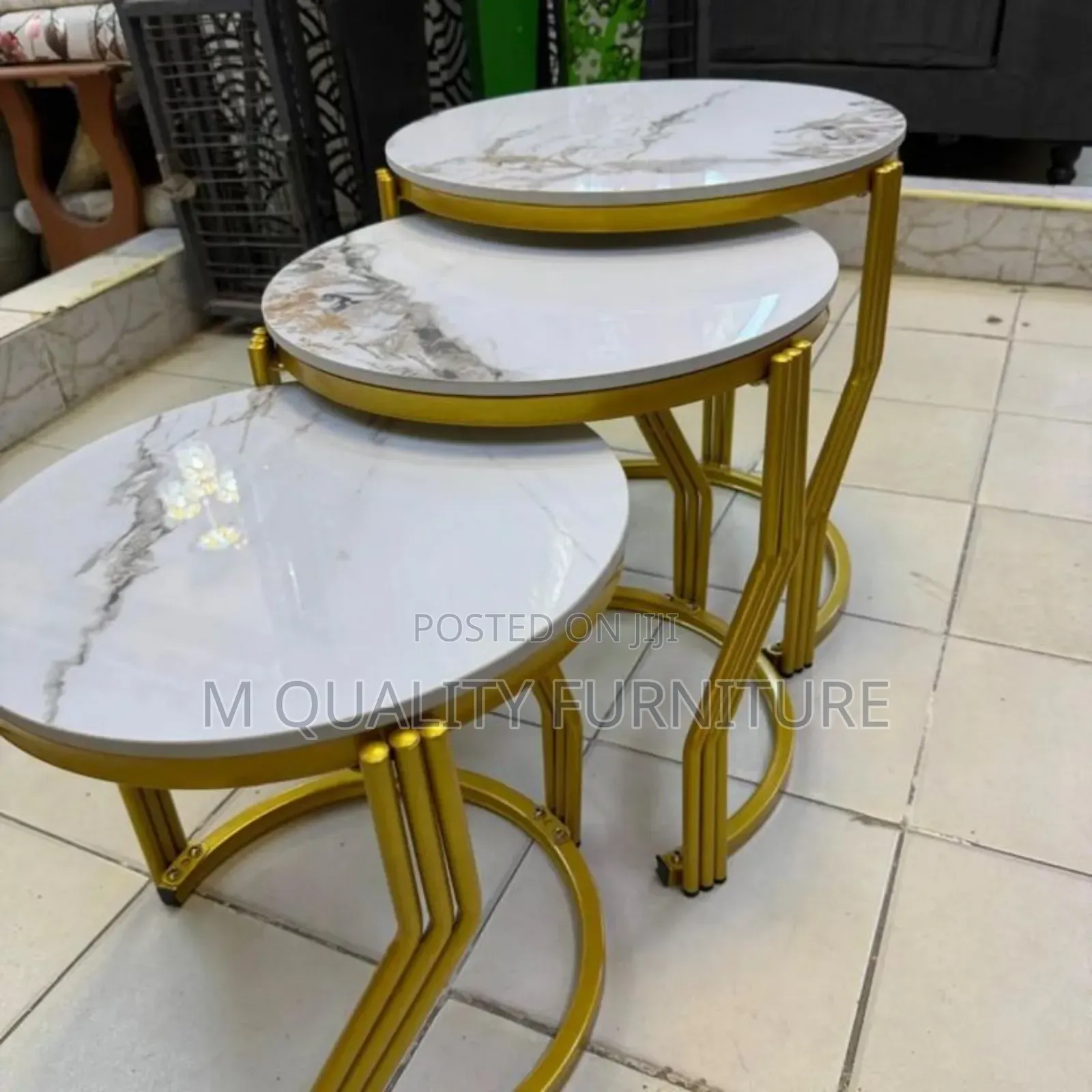 3 In1 Circular Coffee Table