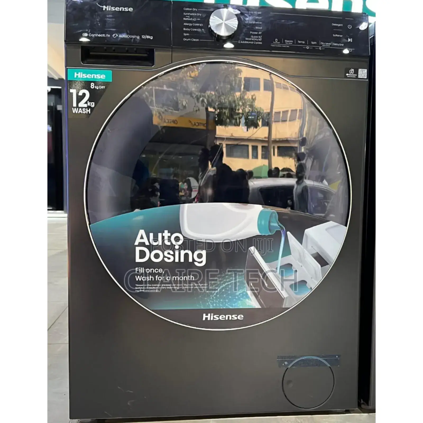 *Hisense 12kg Wash and Dry Washing Machine