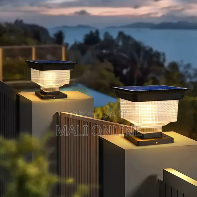 Super Bright Solar Post Light Outdoor Led Lantern 5w Ip65
