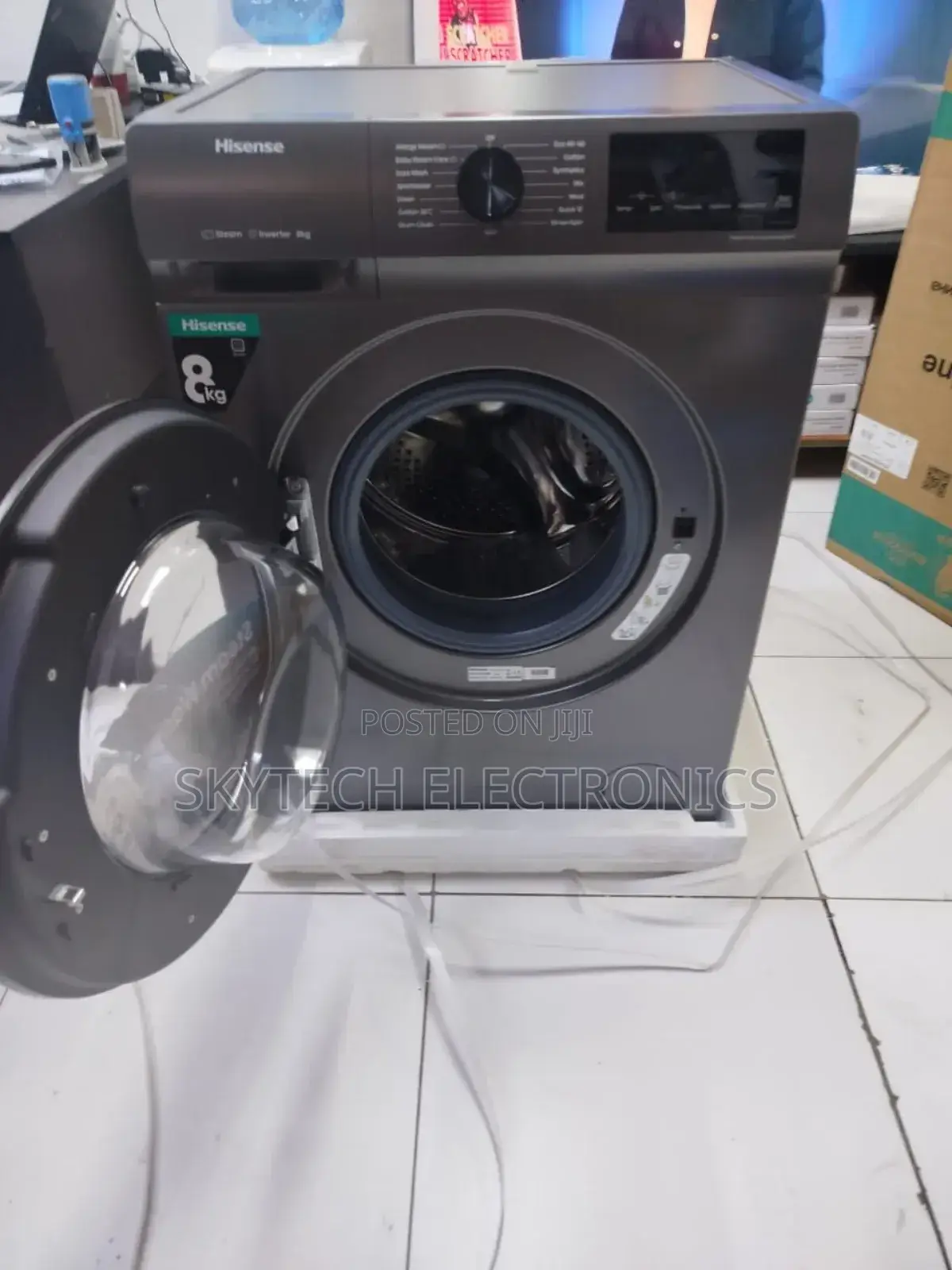 Hisense 8kgs Frontload Full Automatic