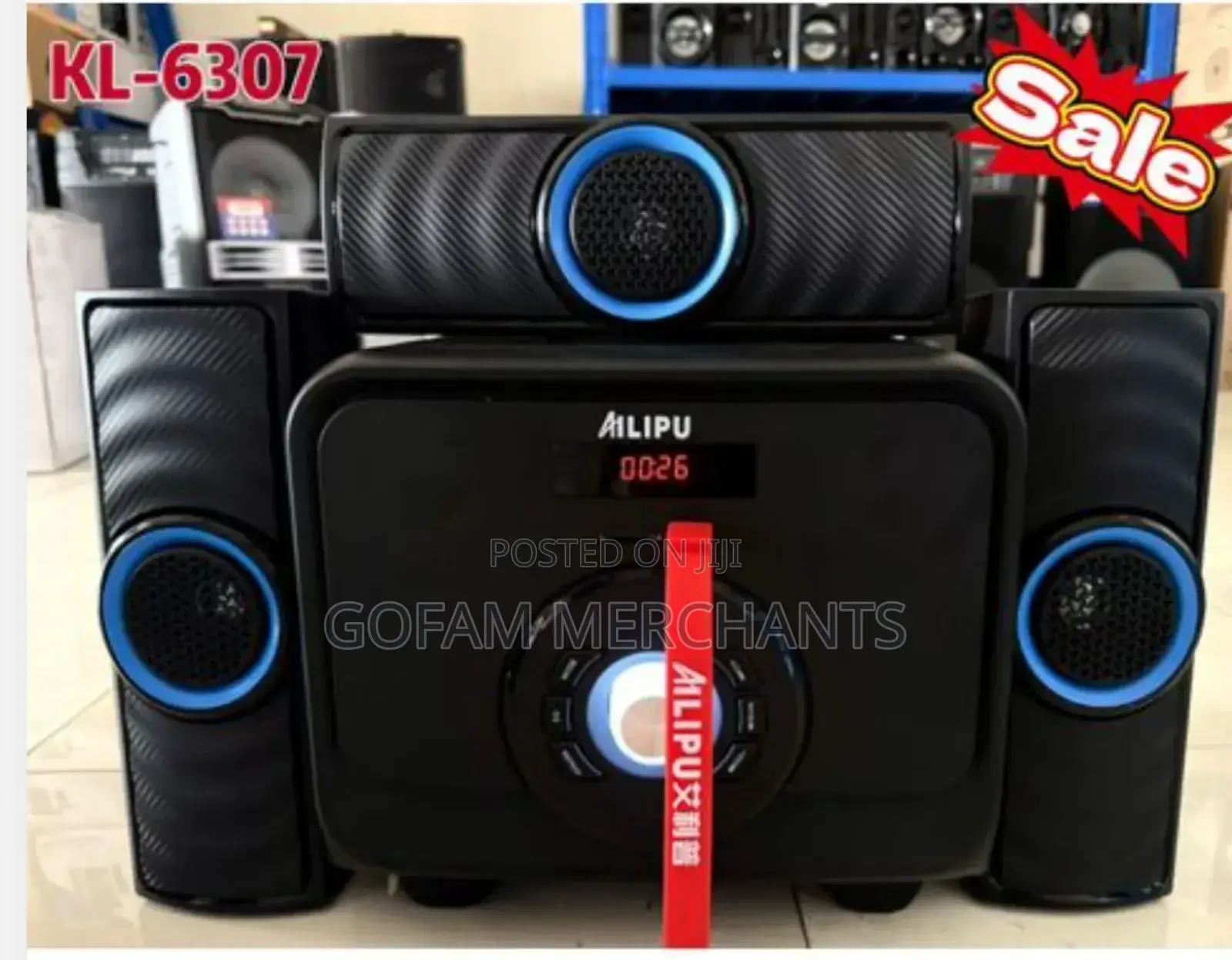 3.1ch X-bass Home Theatre System With Remote Control