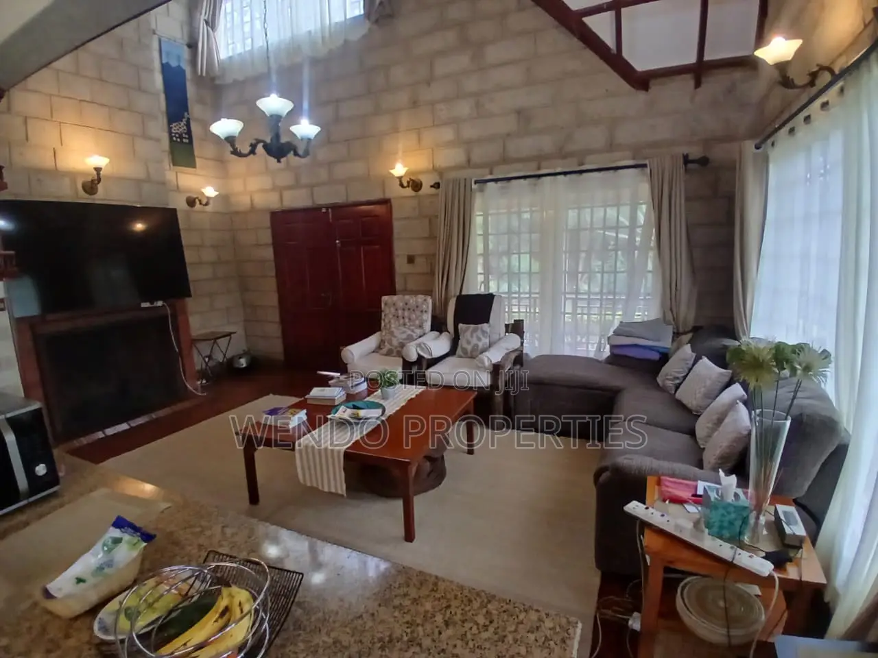 Furnished 2bdrm House in Karen C for rent