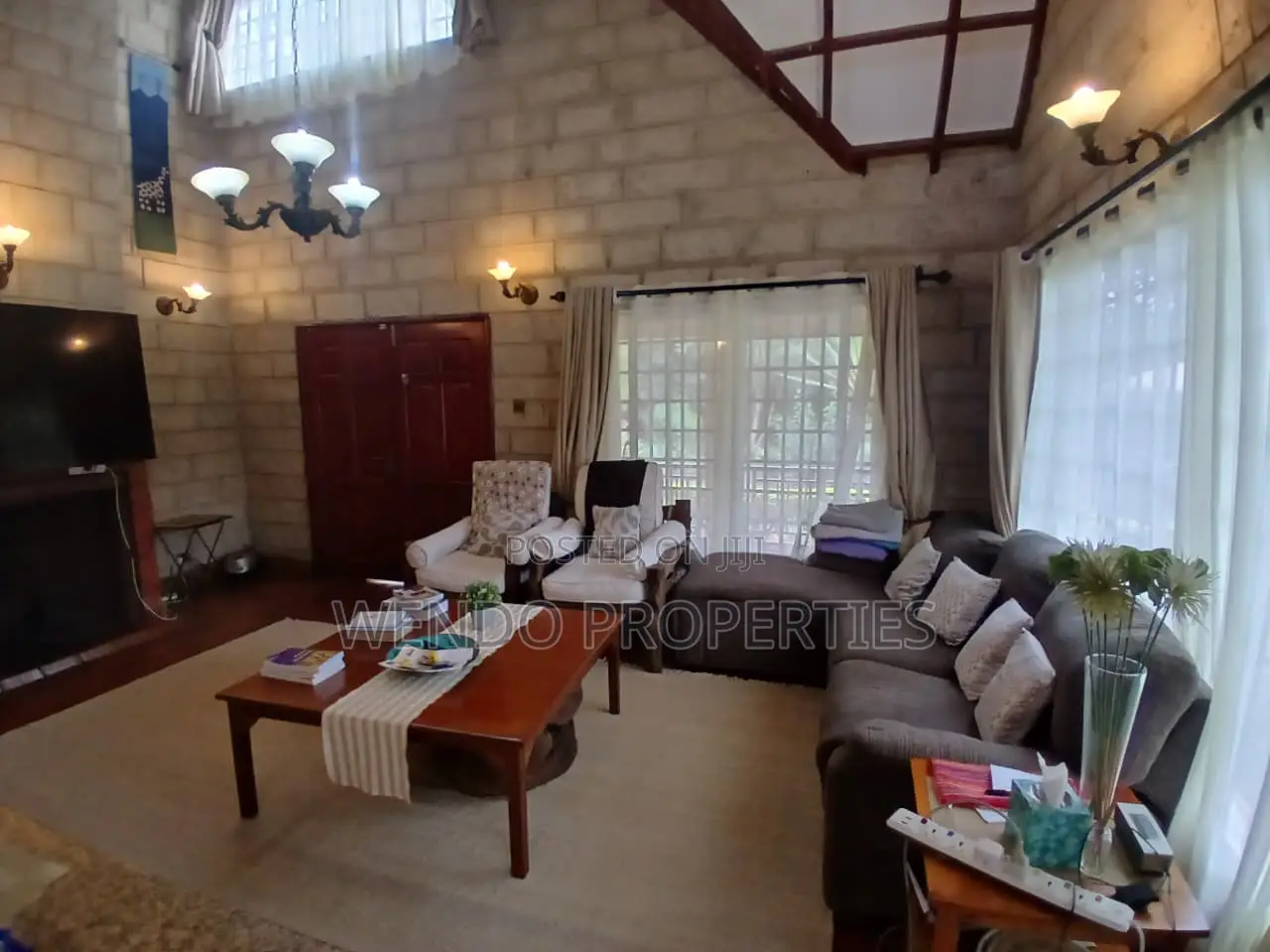 Furnished 2bdrm House in Karen C for rent