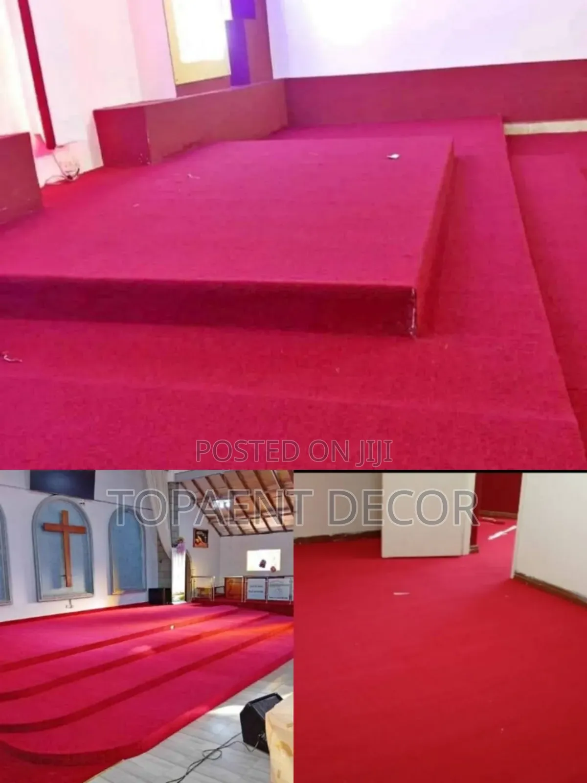 Red Flooring Solutions With Delta Wall to Wall Carpets