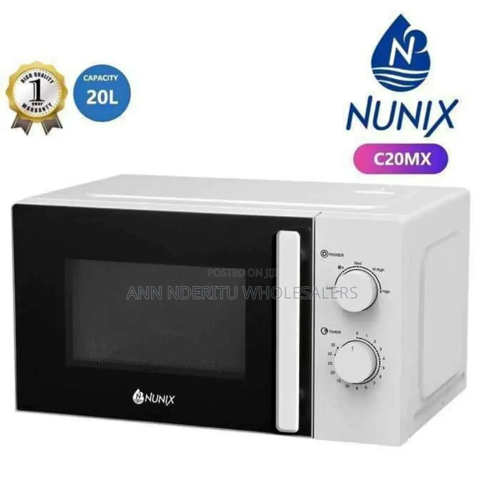 Nunix 20 Litres Microwave