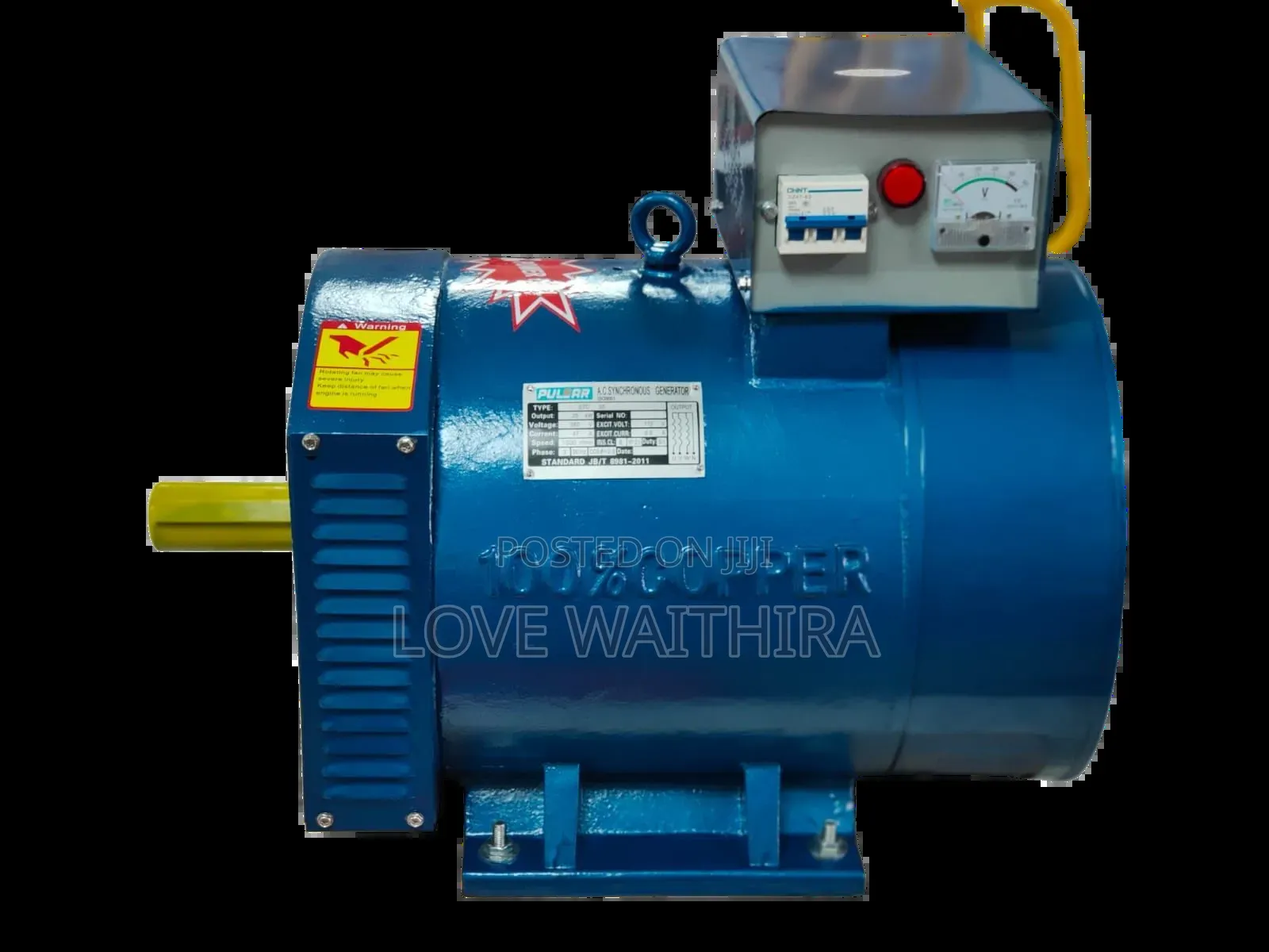 Pulsar 10kw Alternator 3phase(100%Copper)