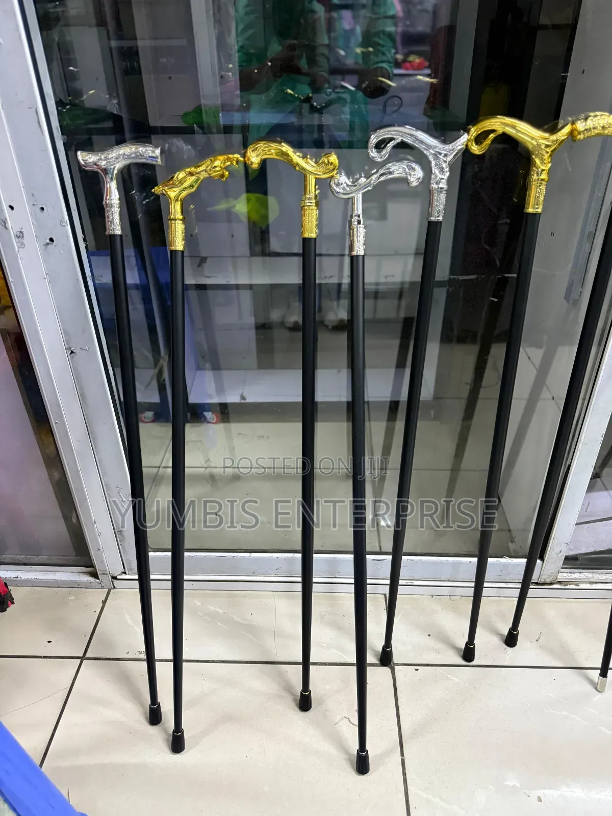 Sword Elegant Walking Stick/Gold/ Silver Handles