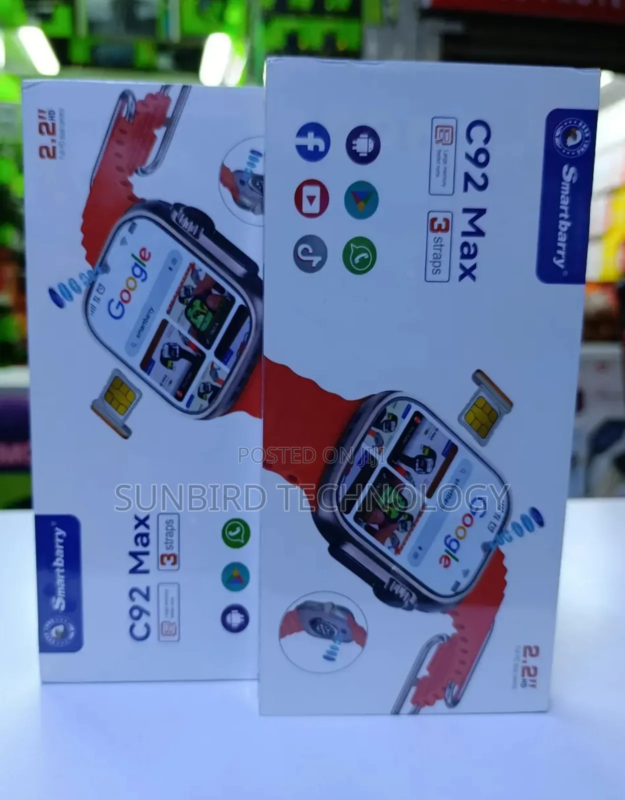 Smartbarry C92 Max Sim-Card Smartwatch (64gb+6gb)