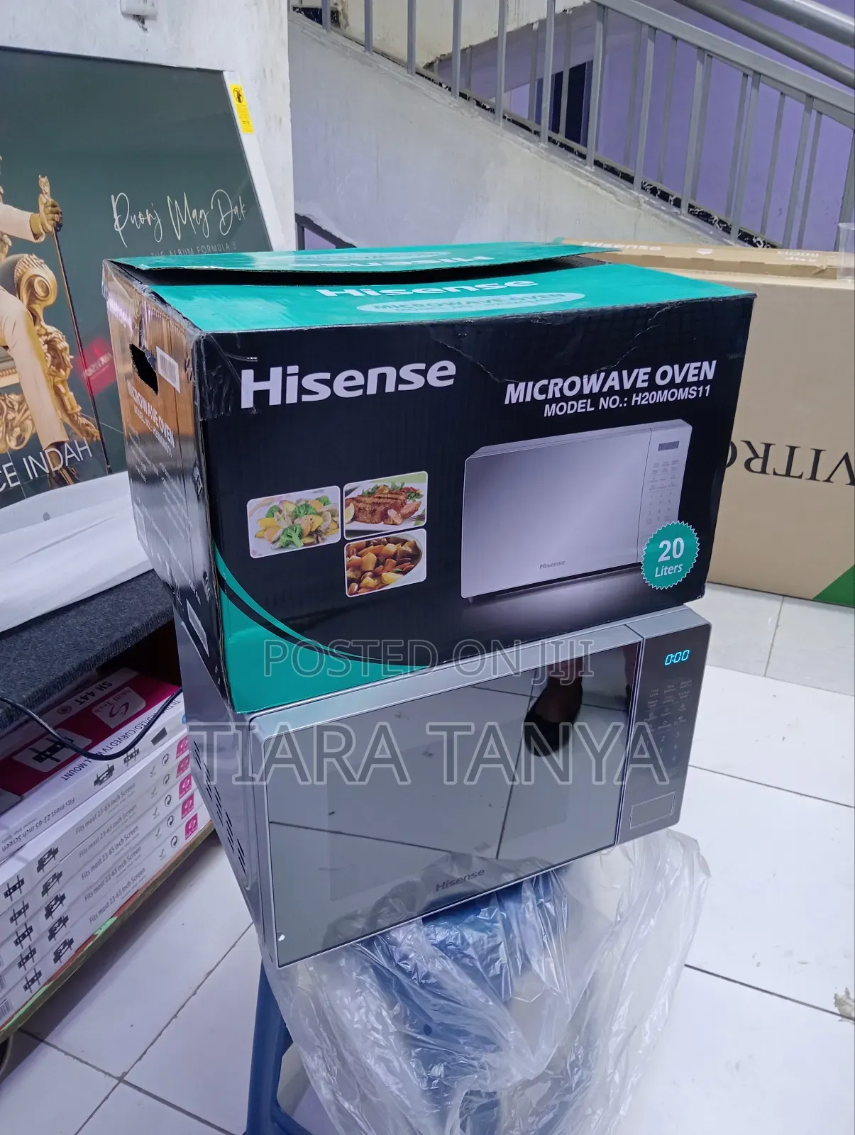 Hisense H20moms11 20 Litre Digital Microwave Silver