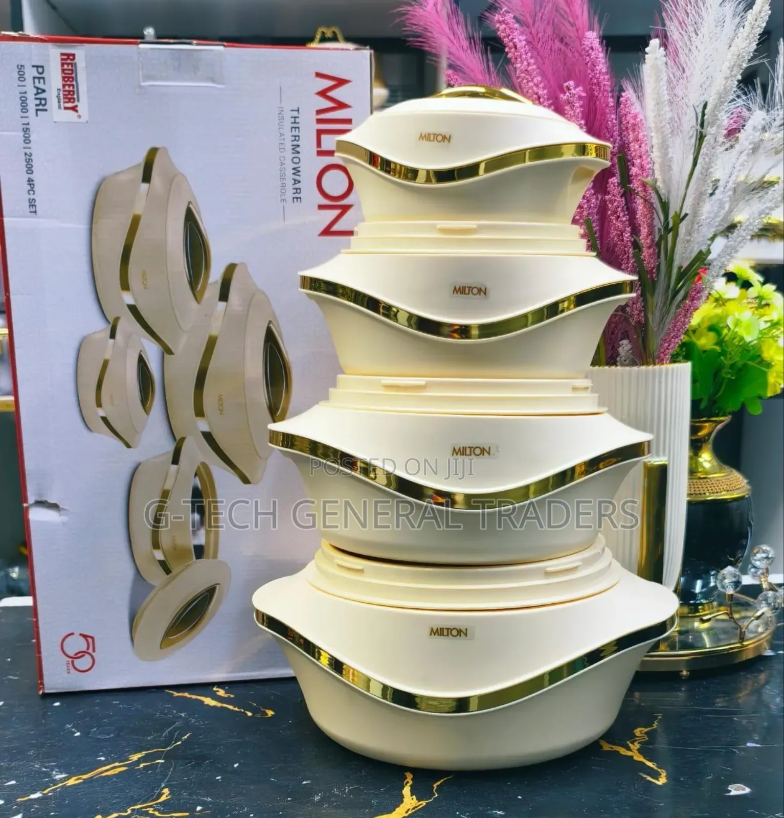Luxurious 4pcs Milton Hotpot Set