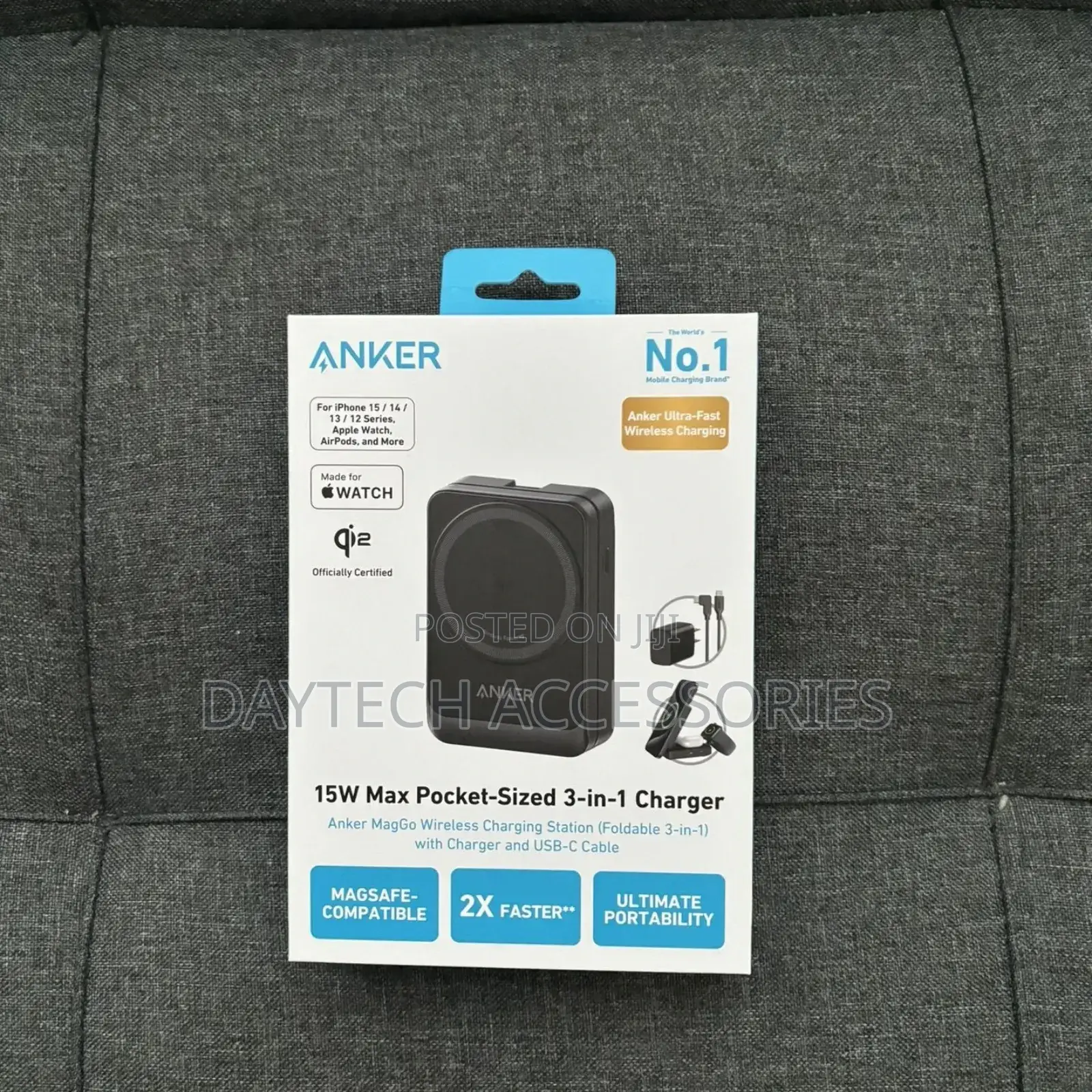 Anker Maggo Wireless Charging Station With Anker Prime 100w Charger