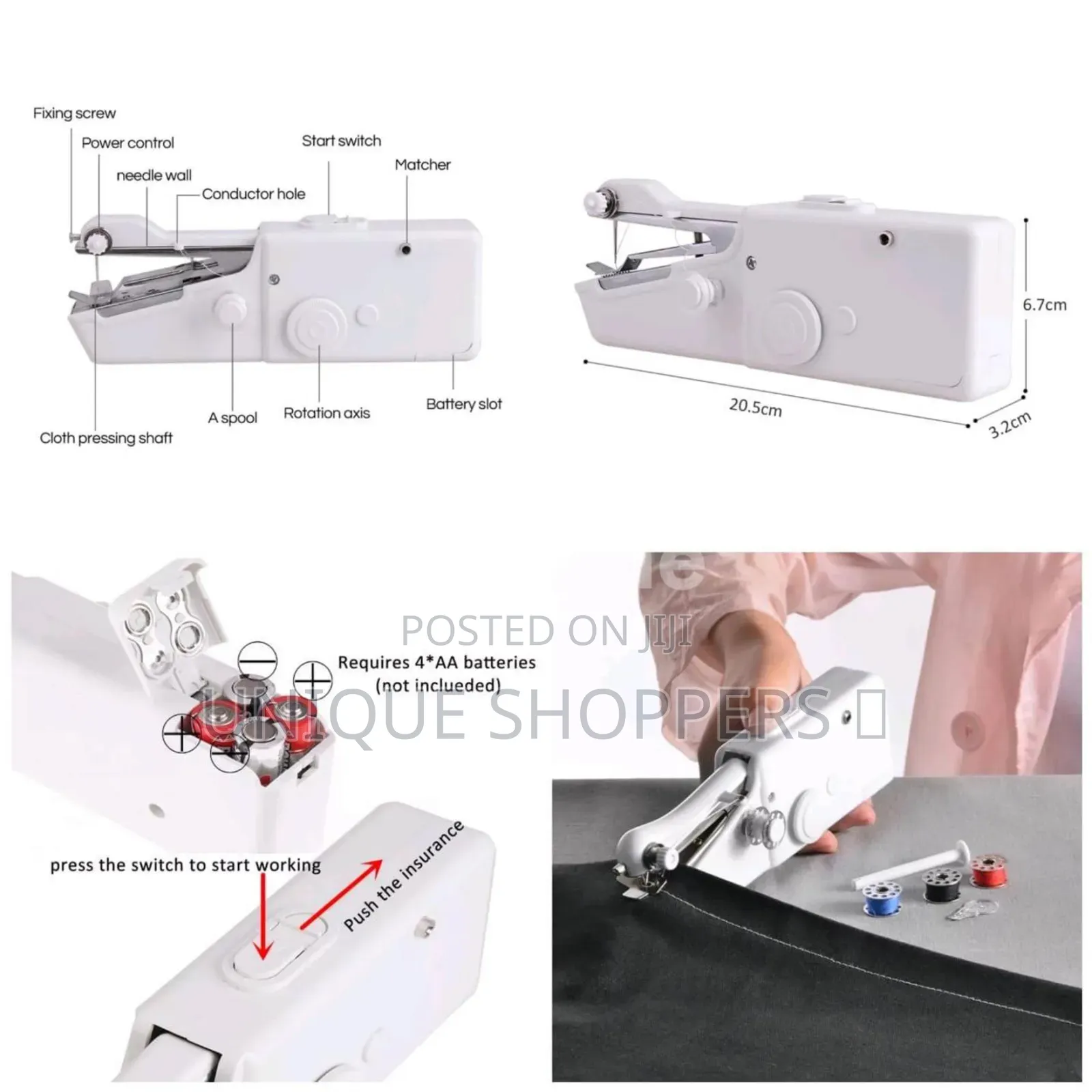 Handy Stitch Handheld Sewing Machine