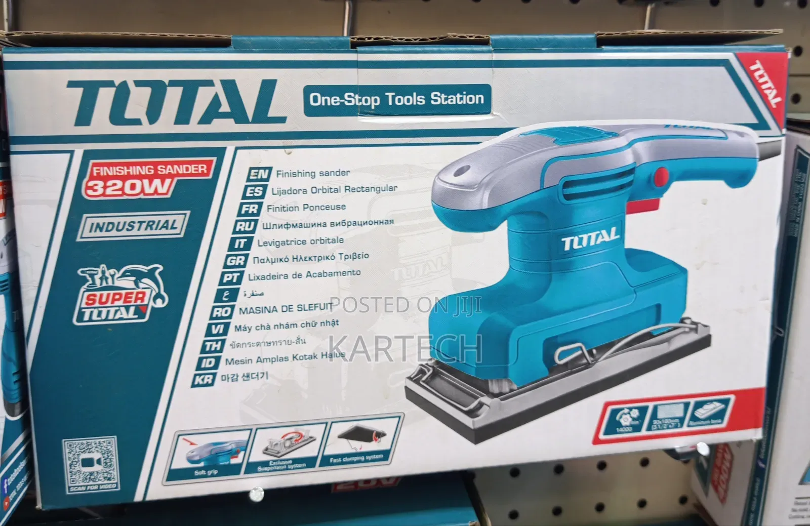 Total Finishing Sander 320w Tf