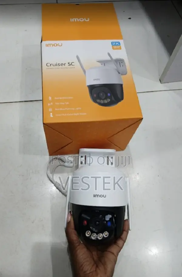 Imou Cruiser Sc Wifi Camera Red-Blue Warning Lights Outdoor Security