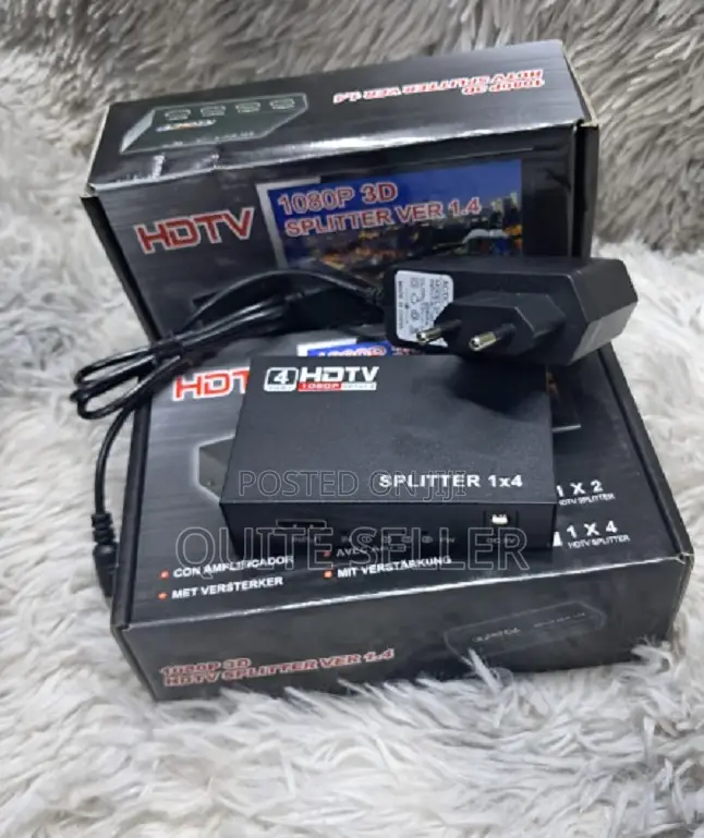 Hdmi Splitter 1*4 - High-Performance With Long-Lasting Performance