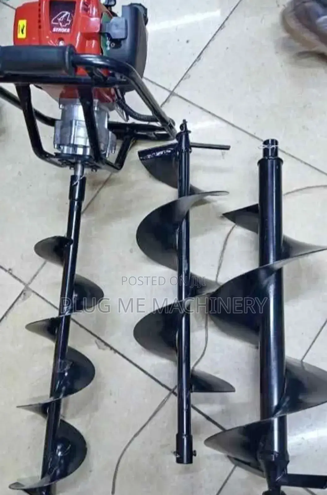 Earth Auger/Quality Affordable With 3 Bits