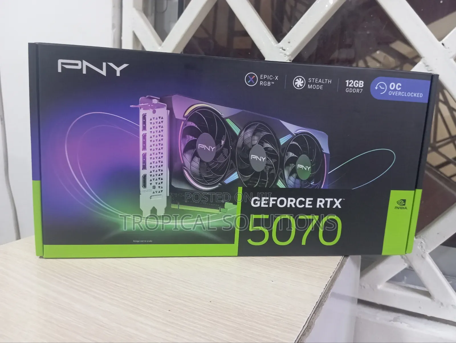 RTX 5070 Pny Geforce Memory Size 12gb Gddr7 Graphics Card