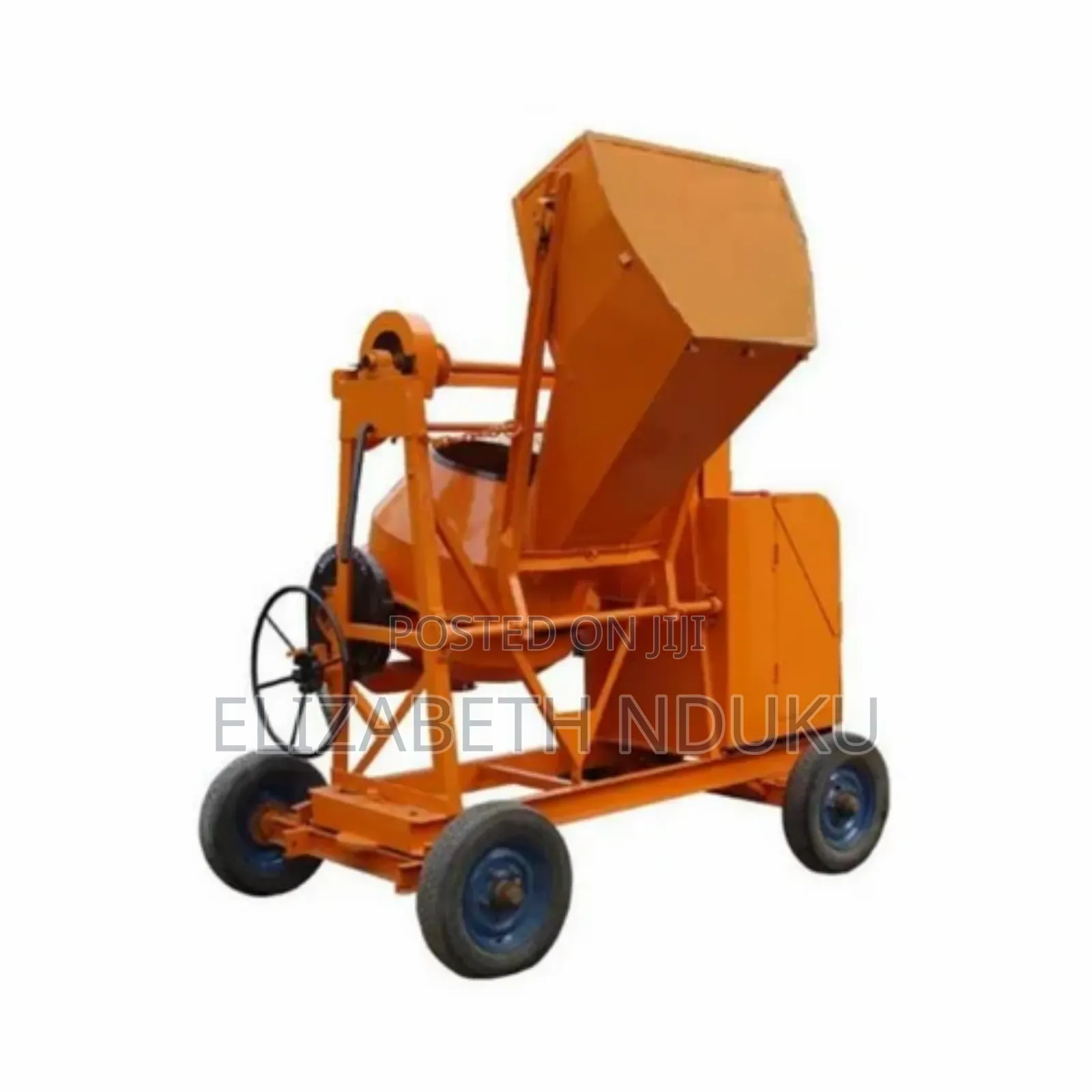Heavy Duty Drum Self-Loading Concrete Mixer
