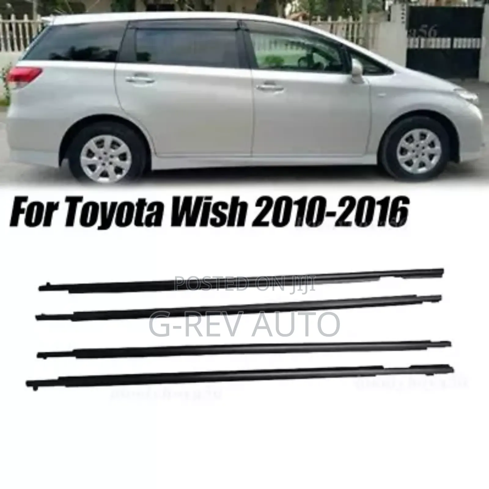 Toyota Wish 2010-2016 Weather Strips.