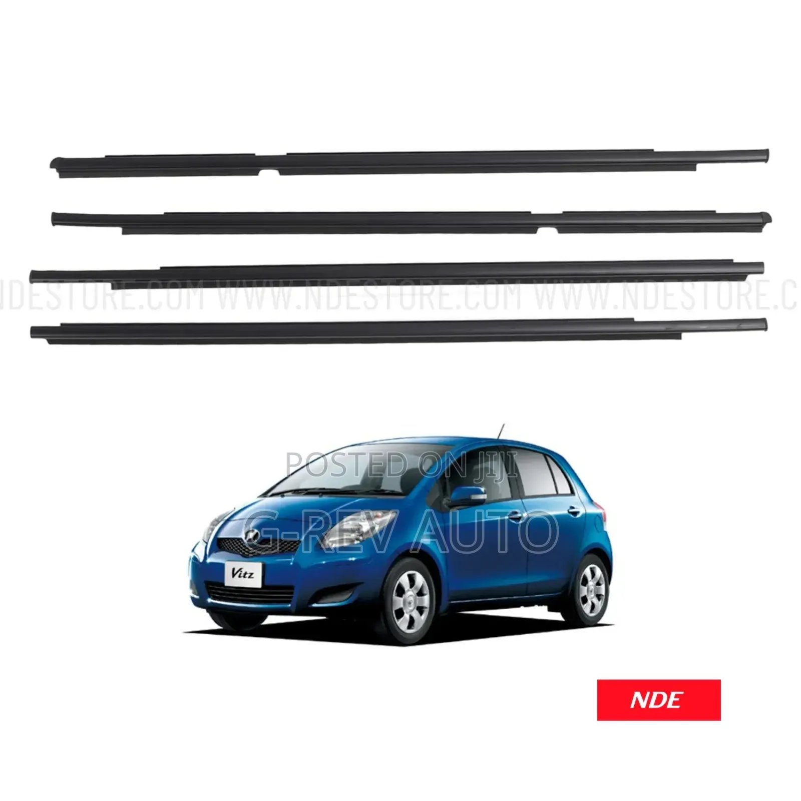 Toyota Vitz / Funcargo 1999 Weather Strips.