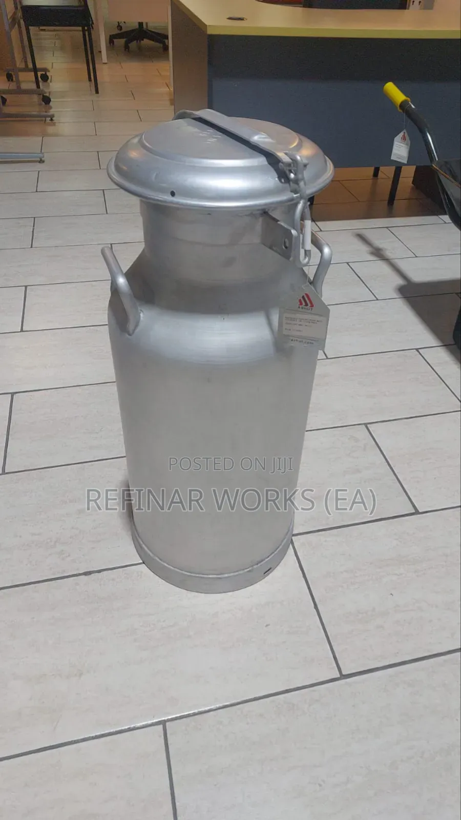 Aluminum Milk Cans With Lock - 50ltrs