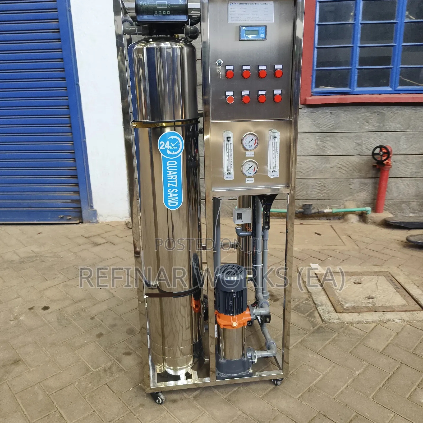 Pharmaceutical Laboratory Ro Reverse Osmosis) Water Treatment System