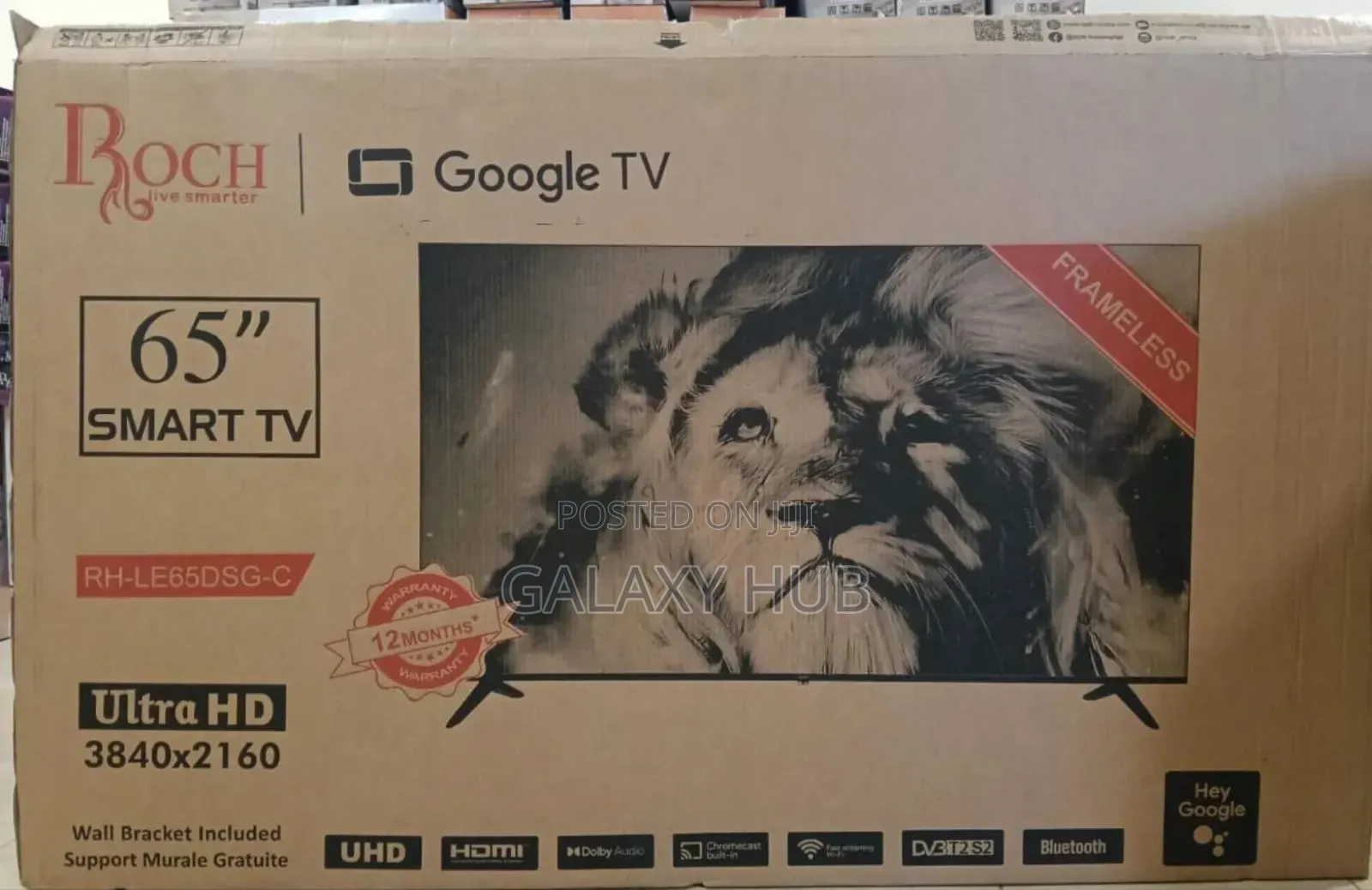 Roch 65 Inch Smart Google Led Tv