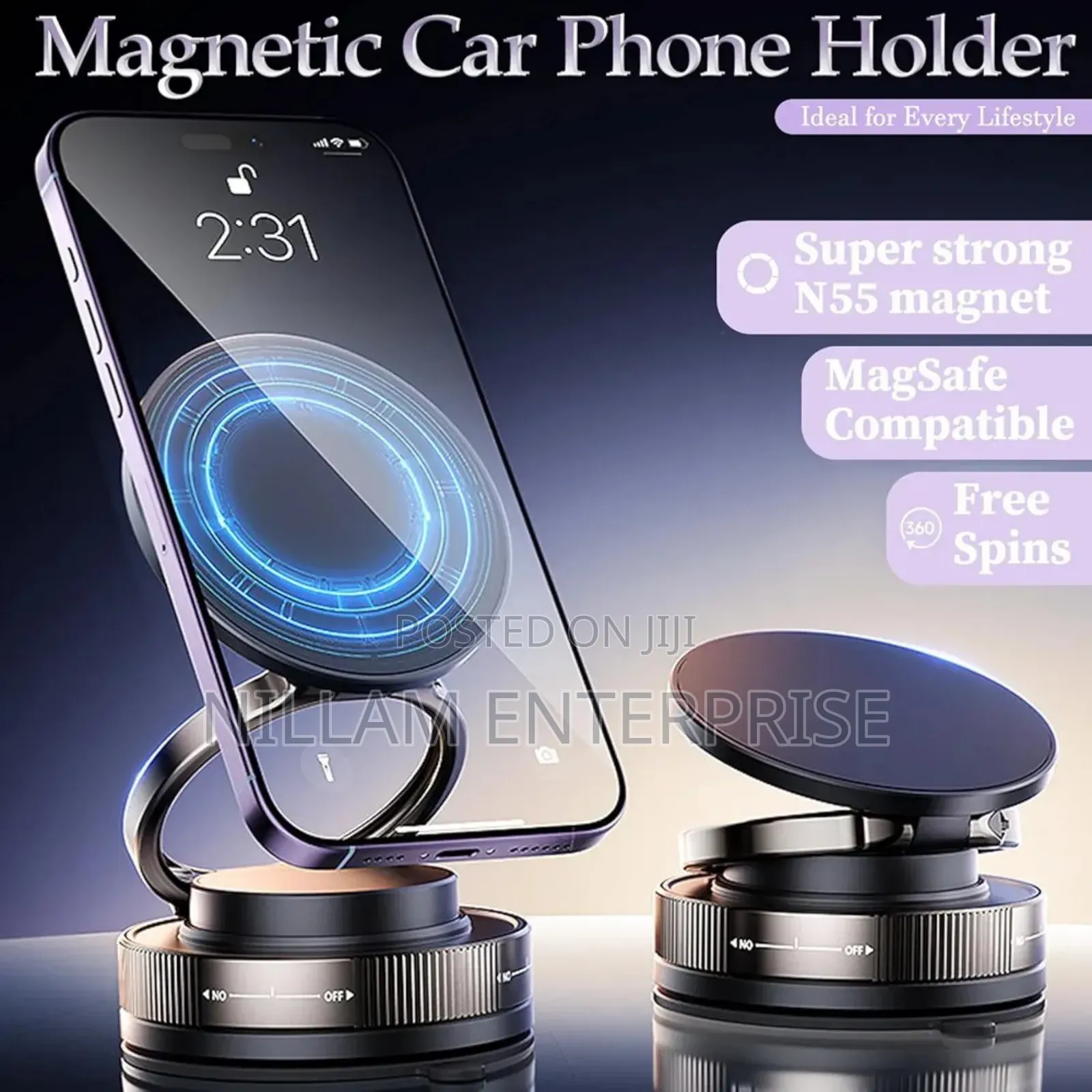 Magnetic Smart Cell Phone Holder