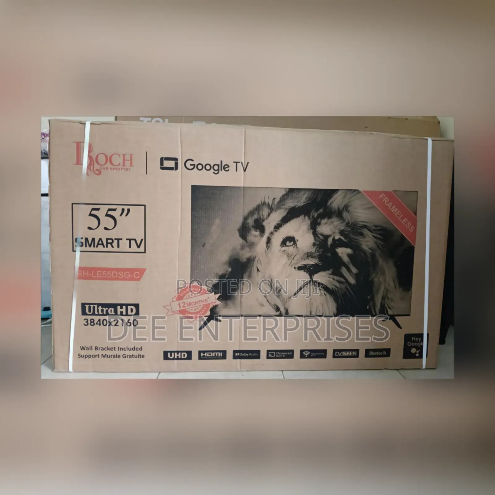 Roch 55 Inch Smart Google Led Tv